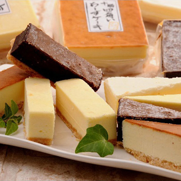 北海道四角いチーズケーキ＆ガトーショコラのサムネイル画像1