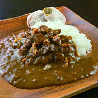 長野「お肉屋さんのこだわり」みなみ信州柿カレー