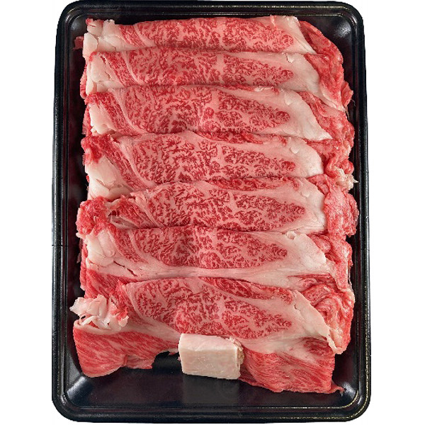 萬野和牛すきしゃぶ用肩ロース５５０ｇのサムネイル画像1