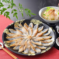 山口「山賀」のどぐろ炙り刺しセット