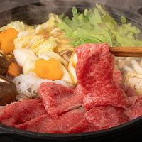 岐阜飛騨牛ロースすき焼き