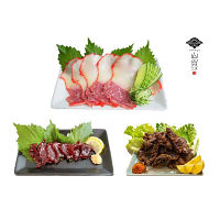 山口「山賀」鯨満彩セット（竜田揚げ）