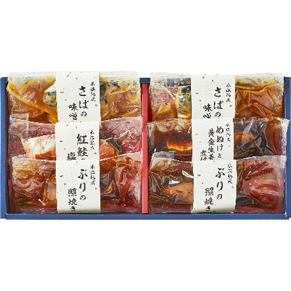 鳥取「山陰大松」氷温熟成煮魚・焼魚ギフトセット６切のサムネイル画像1