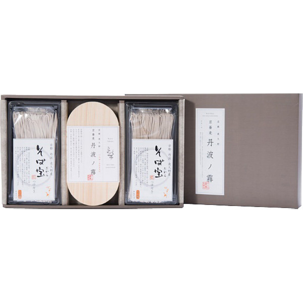 京都半なま京蕎麦味くらべセットＣのサムネイル画像1