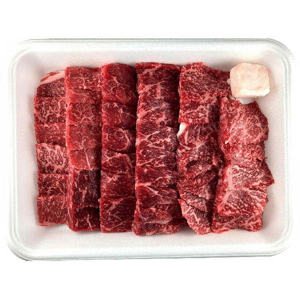 萬野和牛焼肉用モモ６００ｇのサムネイル画像1