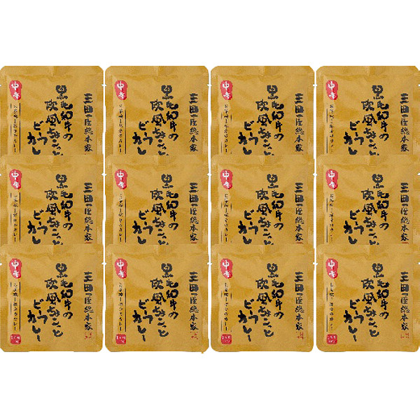 「三田屋総本家」黒毛和牛の欧風ちょこっとビーフカレー１２食のサムネイル画像1