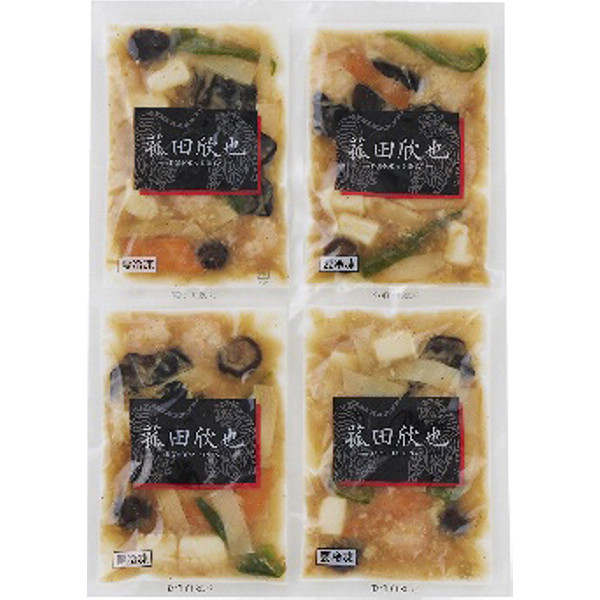 「菰田欣也」監修エビとイカのＸＯ醤炒め４食セットのサムネイル画像1