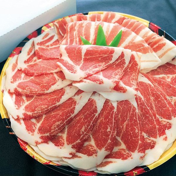 鹿児島黒豚しゃぶしゃぶ皿盛りのサムネイル画像1