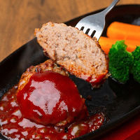 大阪「焼肉はらだ本店」黒毛和牛焼きハンバーグ(8個)