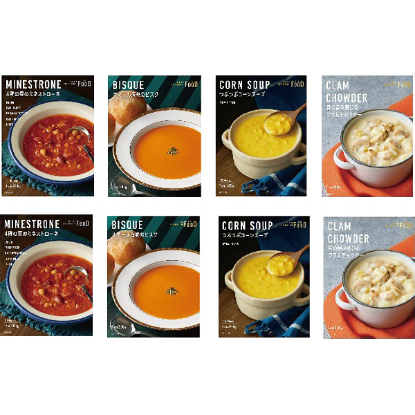 「ＴＨＥＦＯＯＤ」スープ４種詰合せのサムネイル画像1