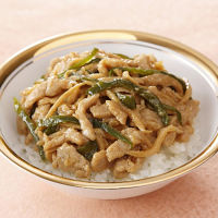 東京「赤坂四川飯店」監修青椒肉絲丼の具4個セット