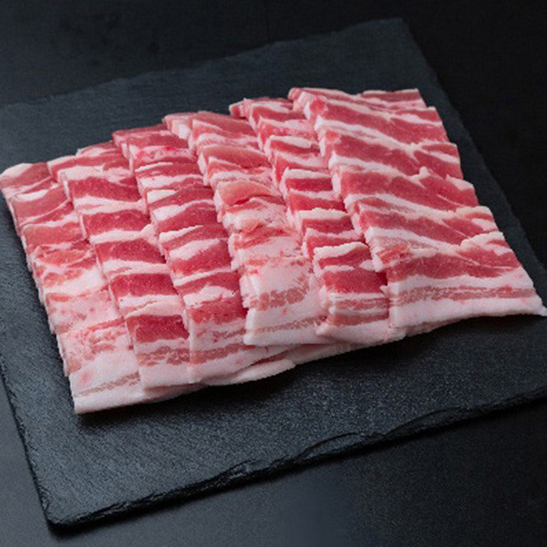 山形県食肉公社認定山形豚バラ焼肉（５００ｇ）のサムネイル画像1