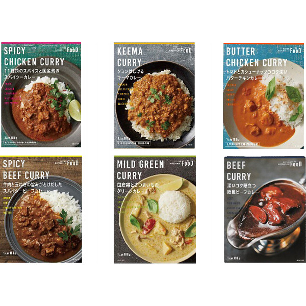 「ＴＨＥＦＯＯＤ」カレー６種詰合せのサムネイル画像1