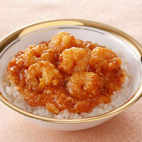 東京「赤坂四川飯店」監修乾焼蝦仁丼の具4個セット