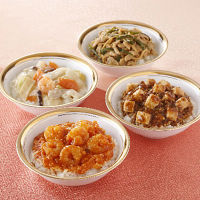 東京「赤坂四川飯店」監修本格丼ぶりの具4種セット
