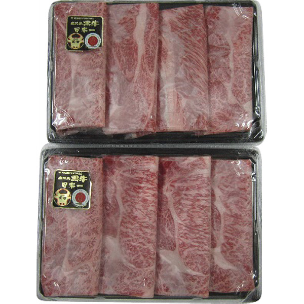 鹿児島黒牛肩ロースしゃぶしゃぶ用（８００ｇ）のサムネイル画像1
