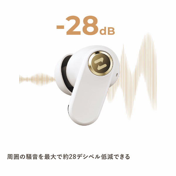 ＨＡＶＩＴ　完全ワイヤレスイヤホン グレーのサムネイル画像6