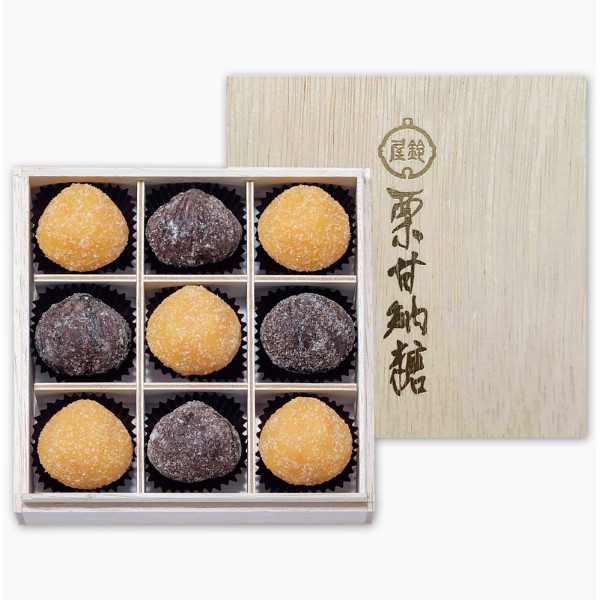 【母の日専用】銀座鈴屋　栗甘納糖（木箱入）のサムネイル画像1