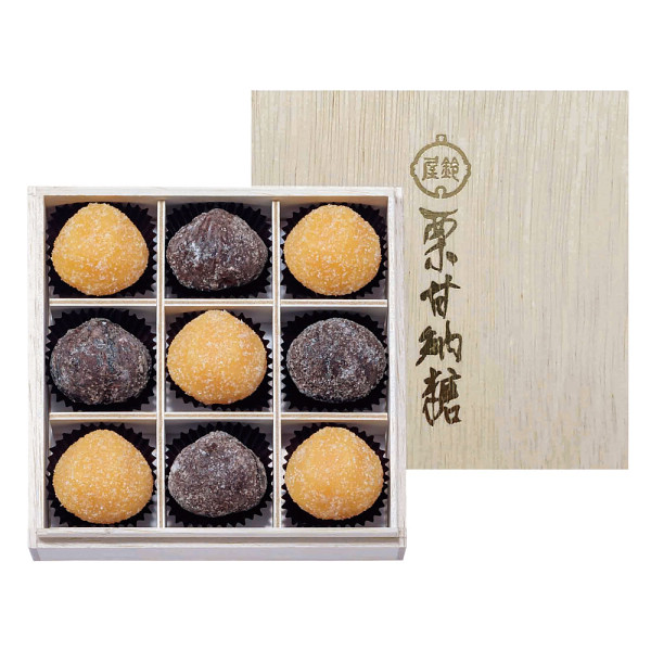 【父の日専用】銀座鈴屋　栗甘納糖（木箱入）のサムネイル画像1