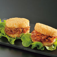 【父の日専用】米久　ライスバーガー２種セット
