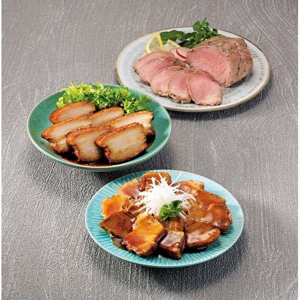 米久　３種のこだわり肉料理