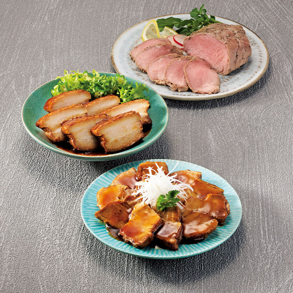 米久　３種のこだわり肉料理