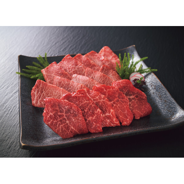 Ａ５ランク鹿児島黒牛　希少部位焼肉セット（５００ｇ）のサムネイル画像1