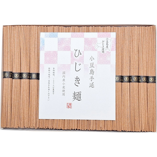 小豆島産ひじき使用　小豆島手延ひじき麺（１８束）