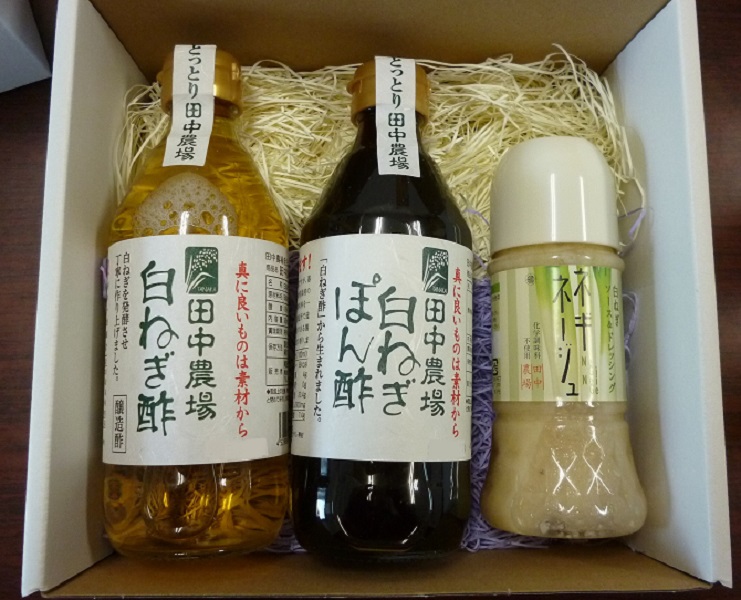 田中農場　白ねぎ酢　Ｇセット